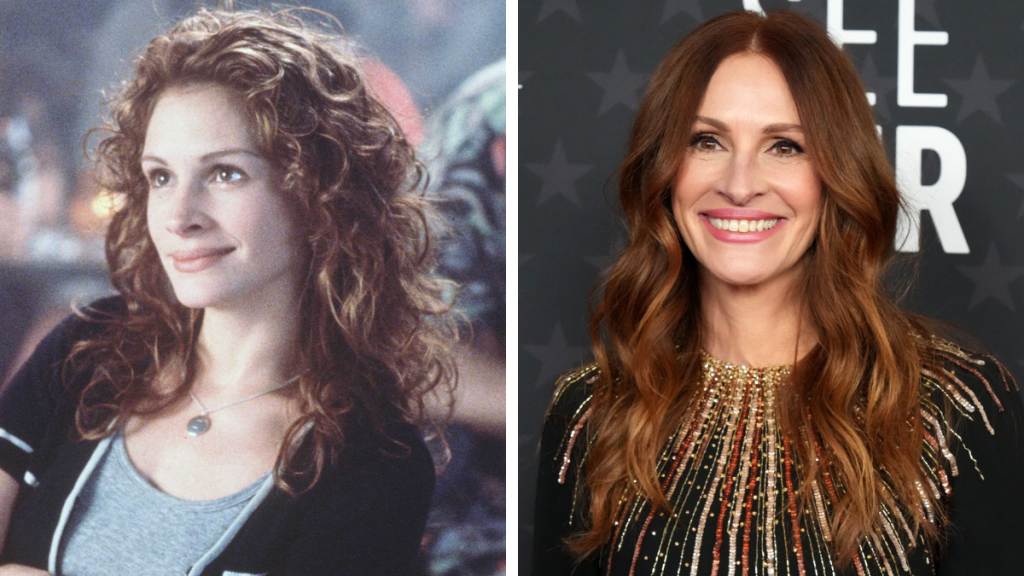 Julia Roberts in 1997 and 2023