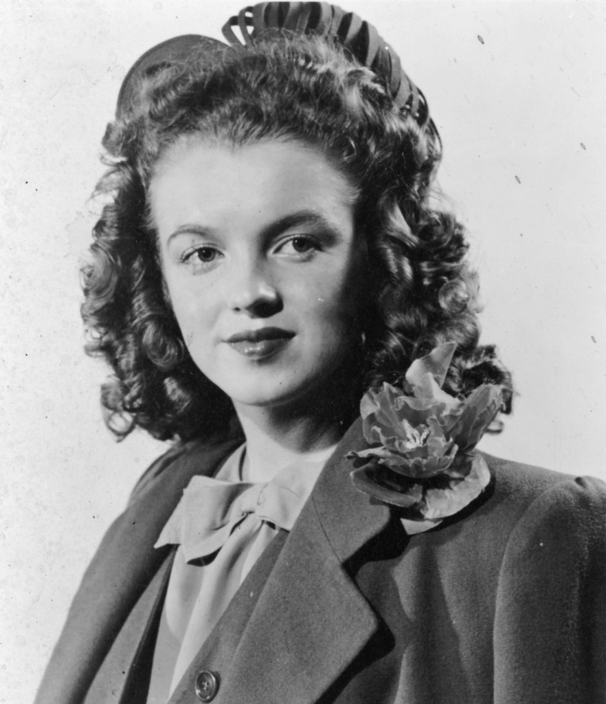 Marilyn Monroe as a teenager in 1940