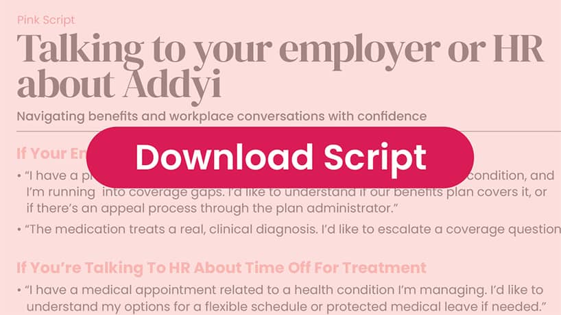 Talking to Your Employer or HR 