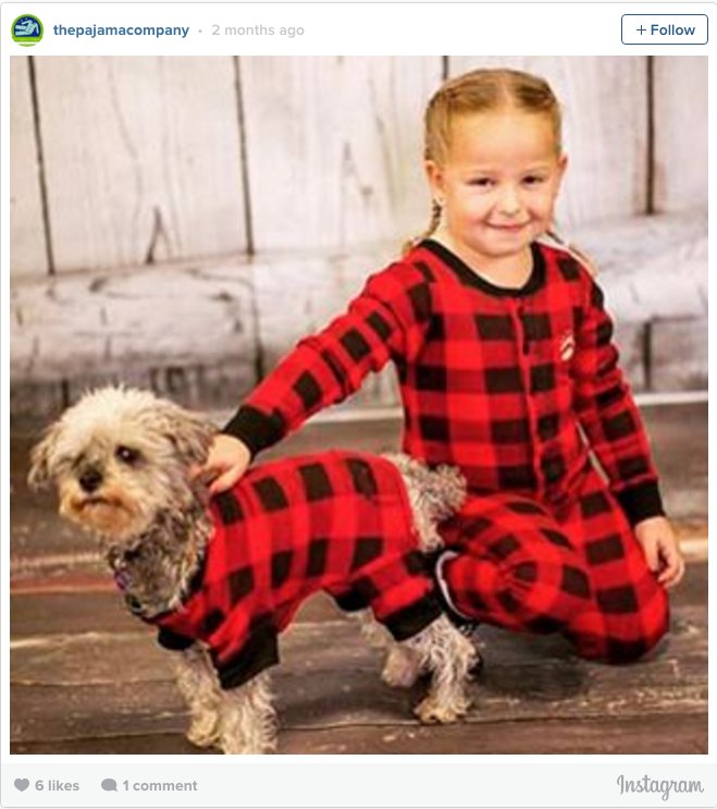 Dog Pajamas Pup Daughter