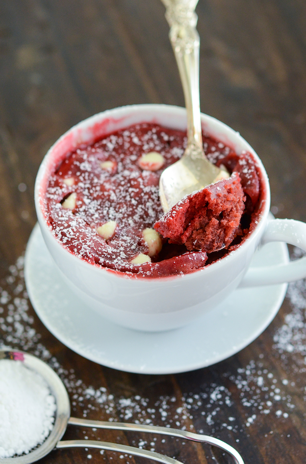 Mug Desserts Red Velvet Cake