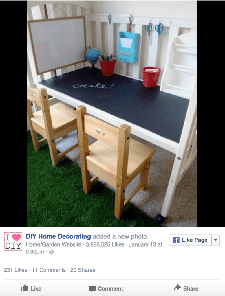 children's table
