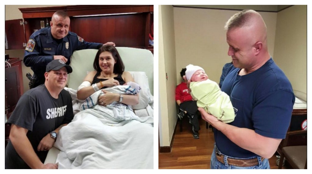 Cop Delivers Baby