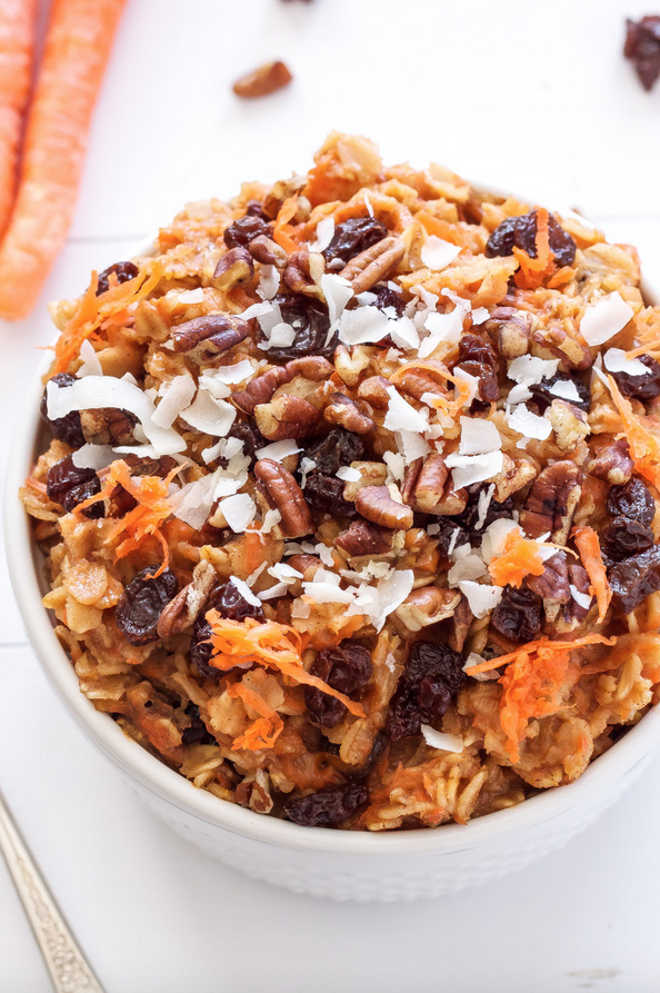 Dessert For Breakfast Carrot Cake Oatmeal