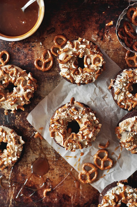 Desserts For Breakfast Salted Caramel Dougnuts