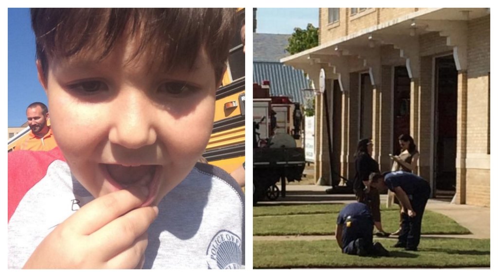 Firefighters Find Lost Tooth