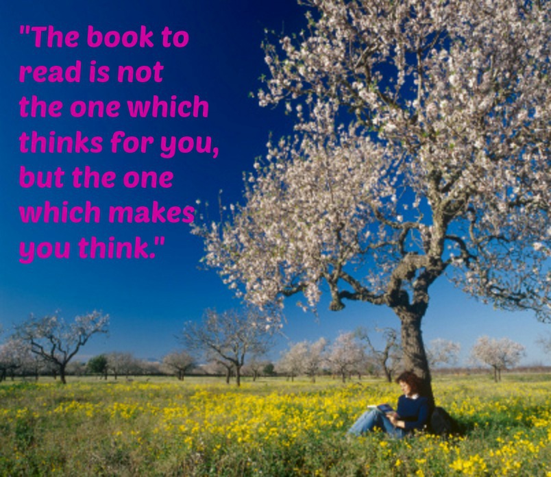 Harper Lee quote read think