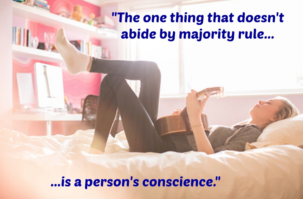 Harper Lee quote conscience