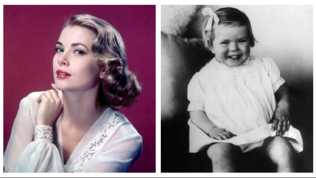 starlet as children Grace Kelly