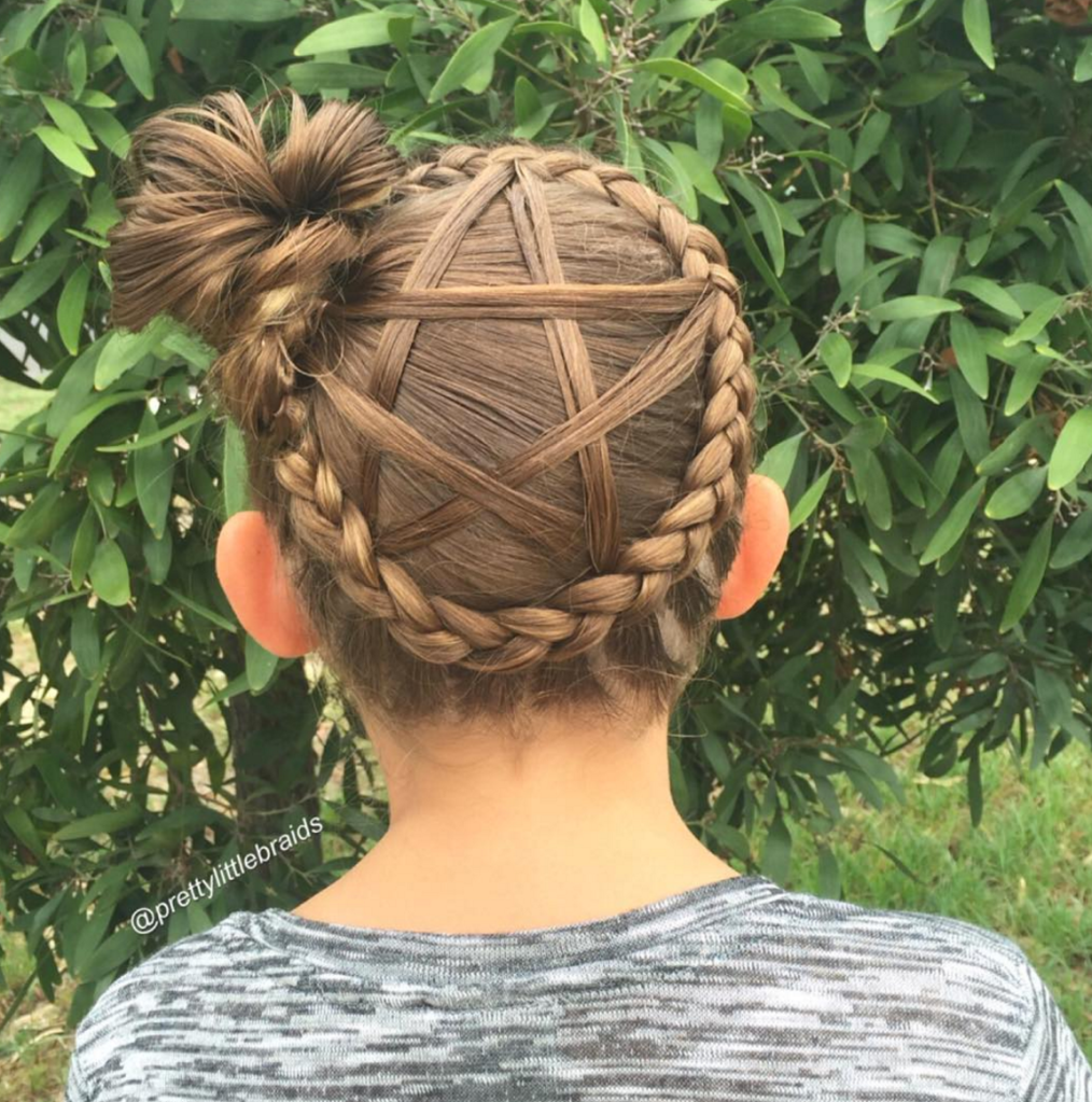 circle star braid