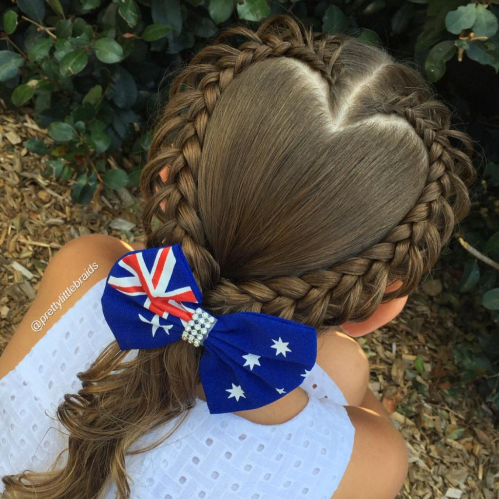 Australia day braid