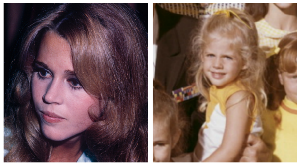 starlet as child Jane Fonda