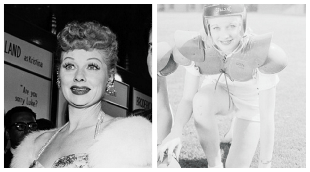 starlets as children Lucille Ball