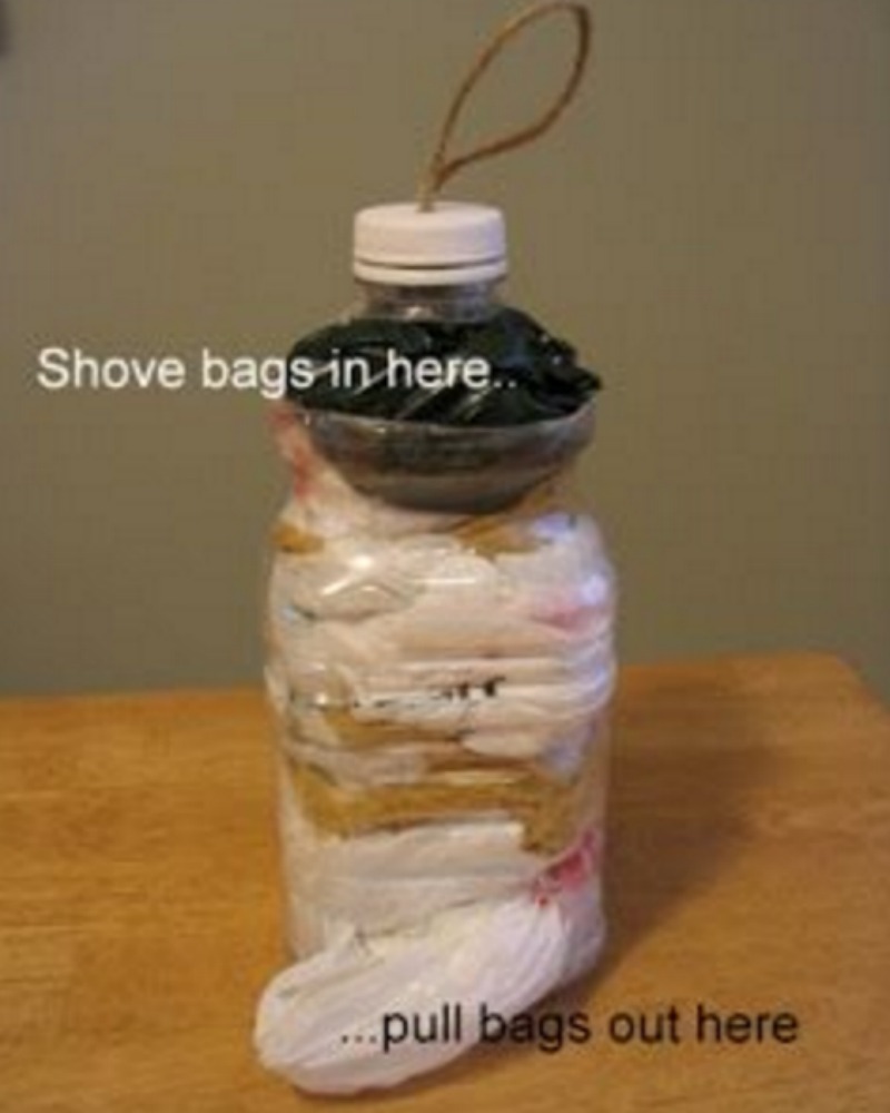 Store Trash Bags While Camping