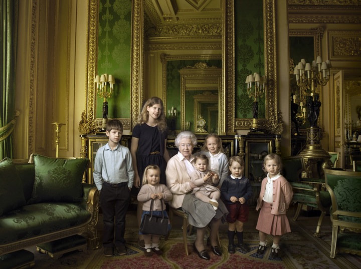 Queen Elizabeth's Grandchildren and Great-Grandchildren