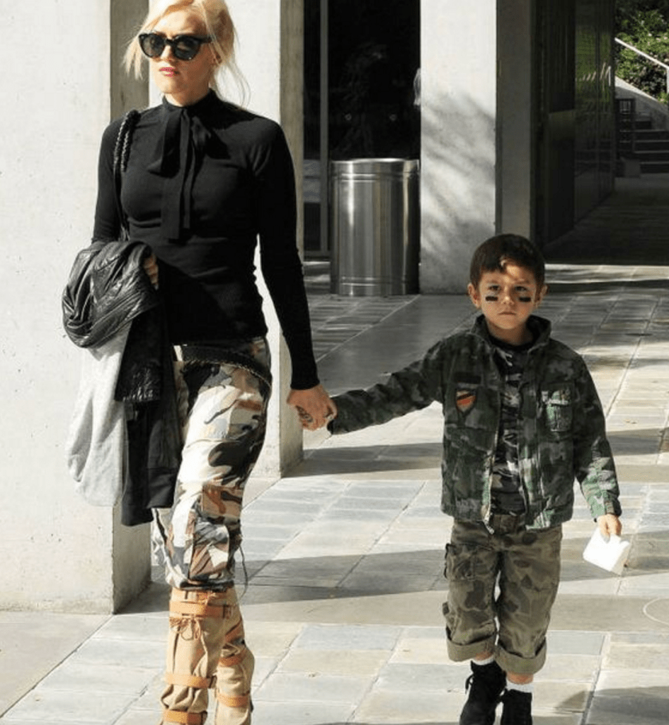 Celeb Moms Dressed Like Kids Gewn Stefani