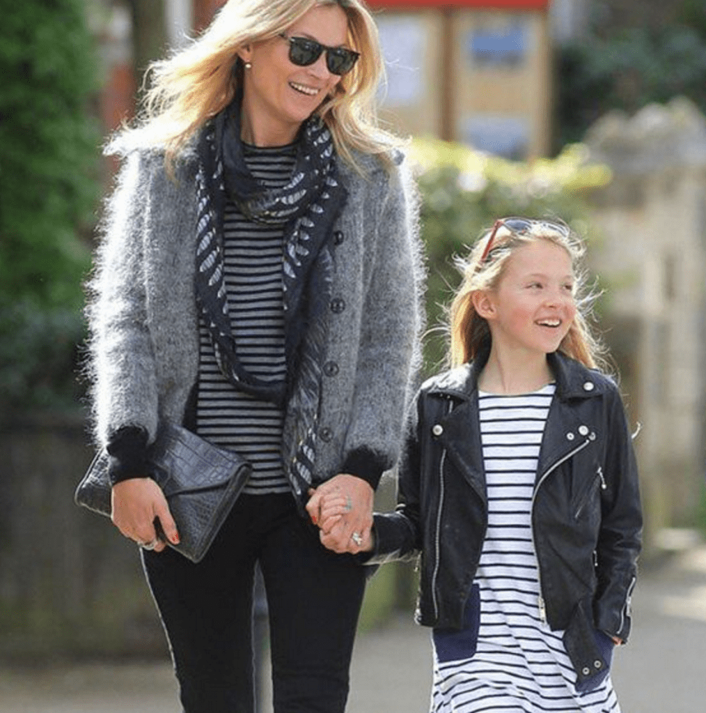 Celeb Moms Dressed Like Kids Kate Moss