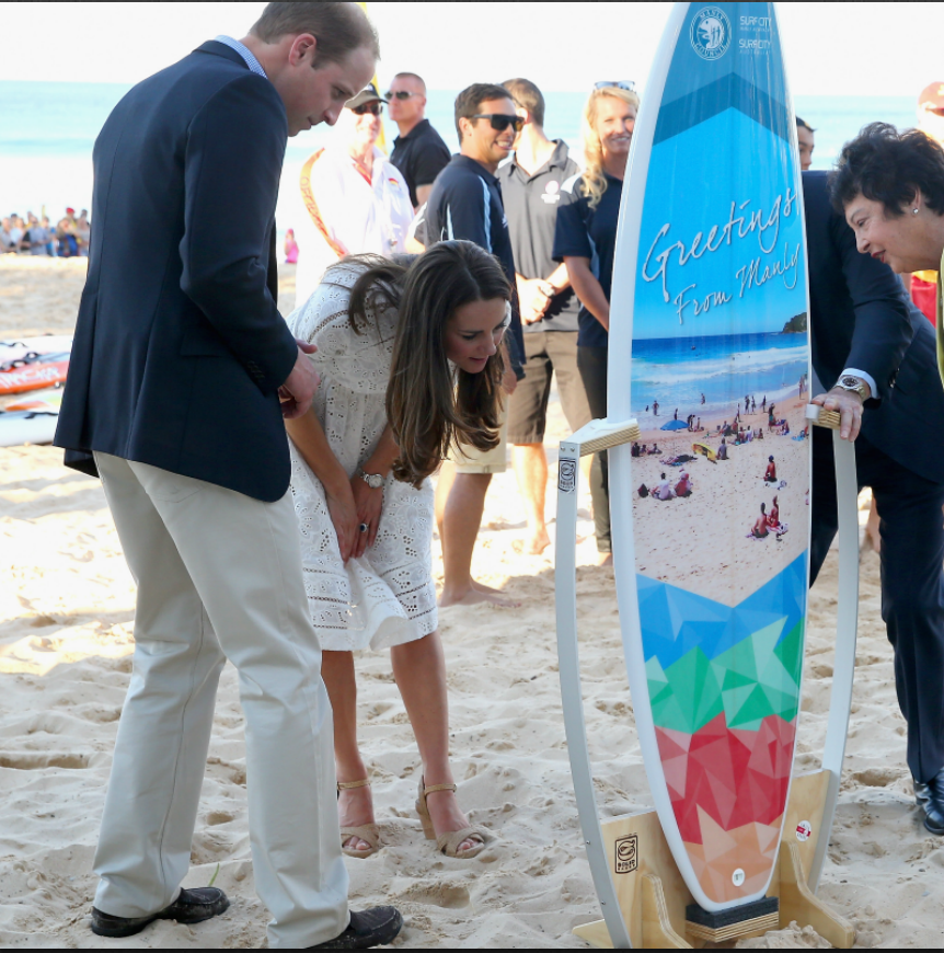 Kate Middleton Casual Fashion Beach
