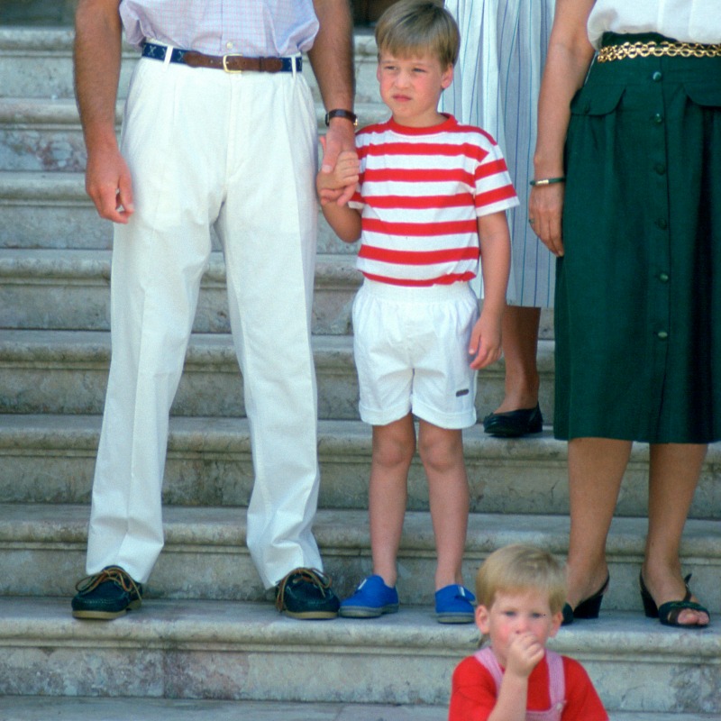 Royal Kids Being Kids William Harry Suck Thumb