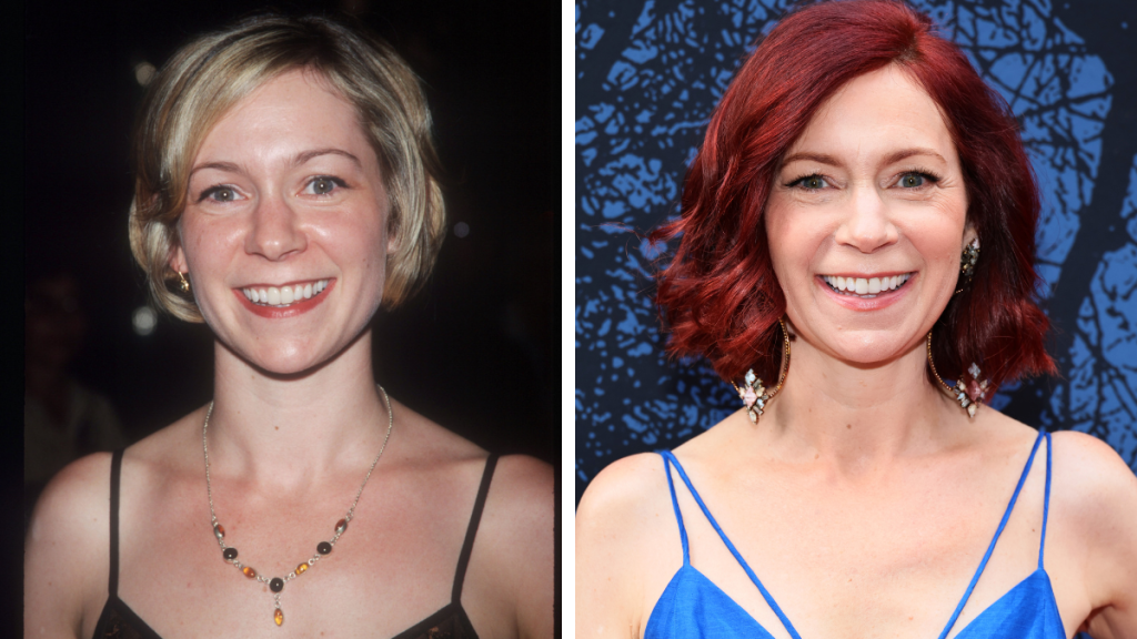 Carrie Preston in 1999 and 2022
