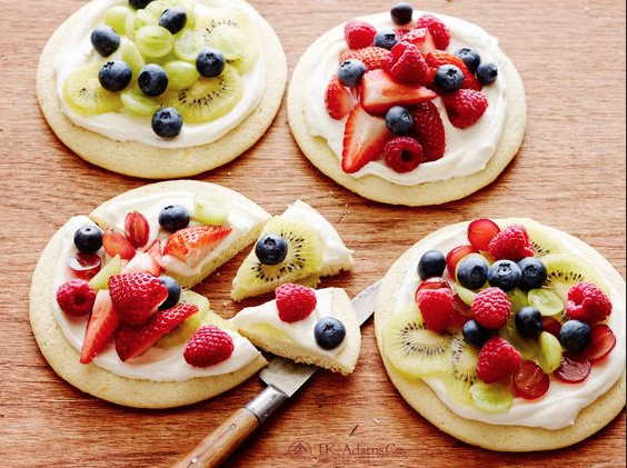 Pioneer Woman Recipes 4th Of July Desserts Individual Fruit Pizzas