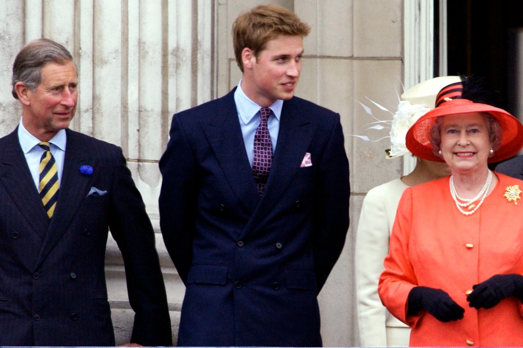 Prince William Queen Elizabeth 2002