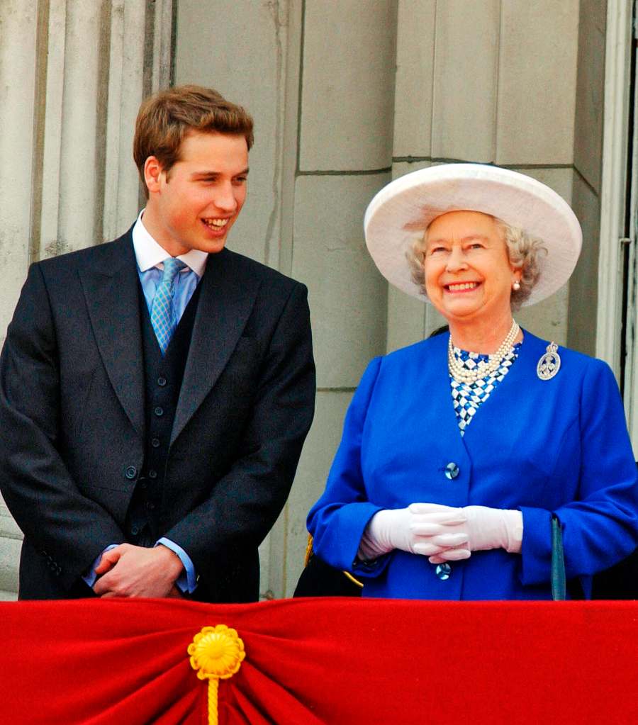 Prince William Queen Elizabeth 2003