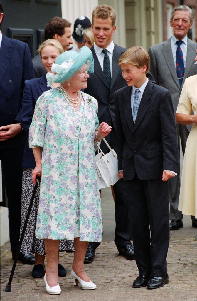 Prince William Queen Mother 1994