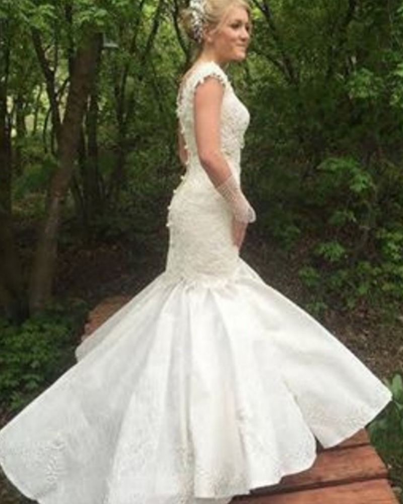 Toilet Paper Wedding Dress Full Skirt