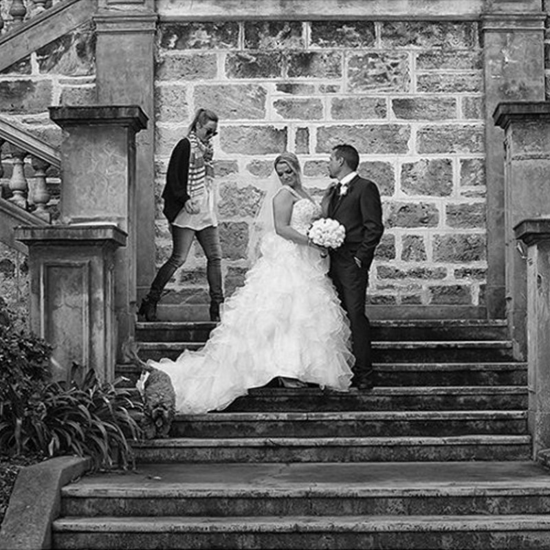 wedding photo doggie