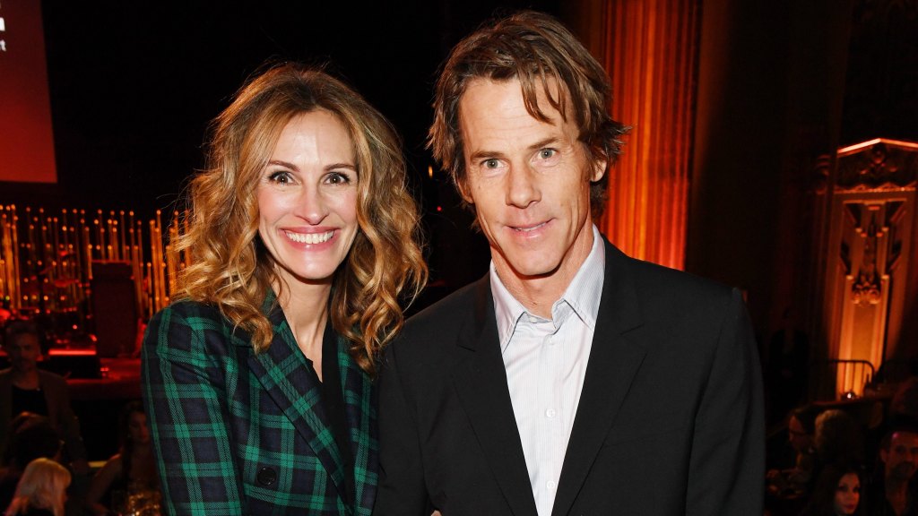 Julia Roberts and Daniel Moder, 2020