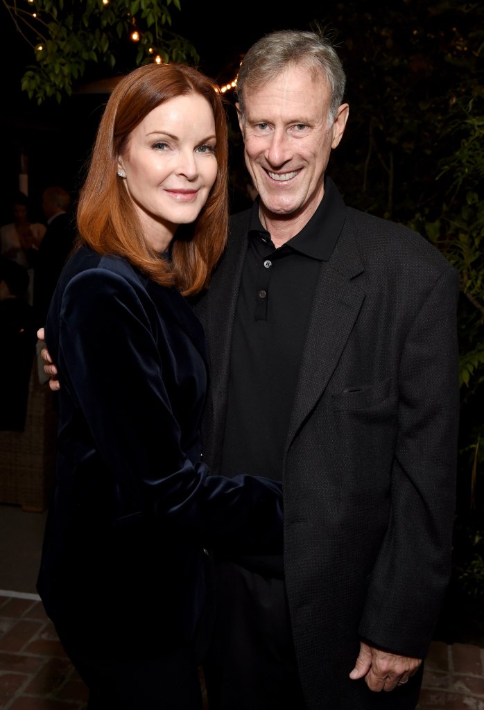 Marcia Cross and Tom Mahoney, 2017