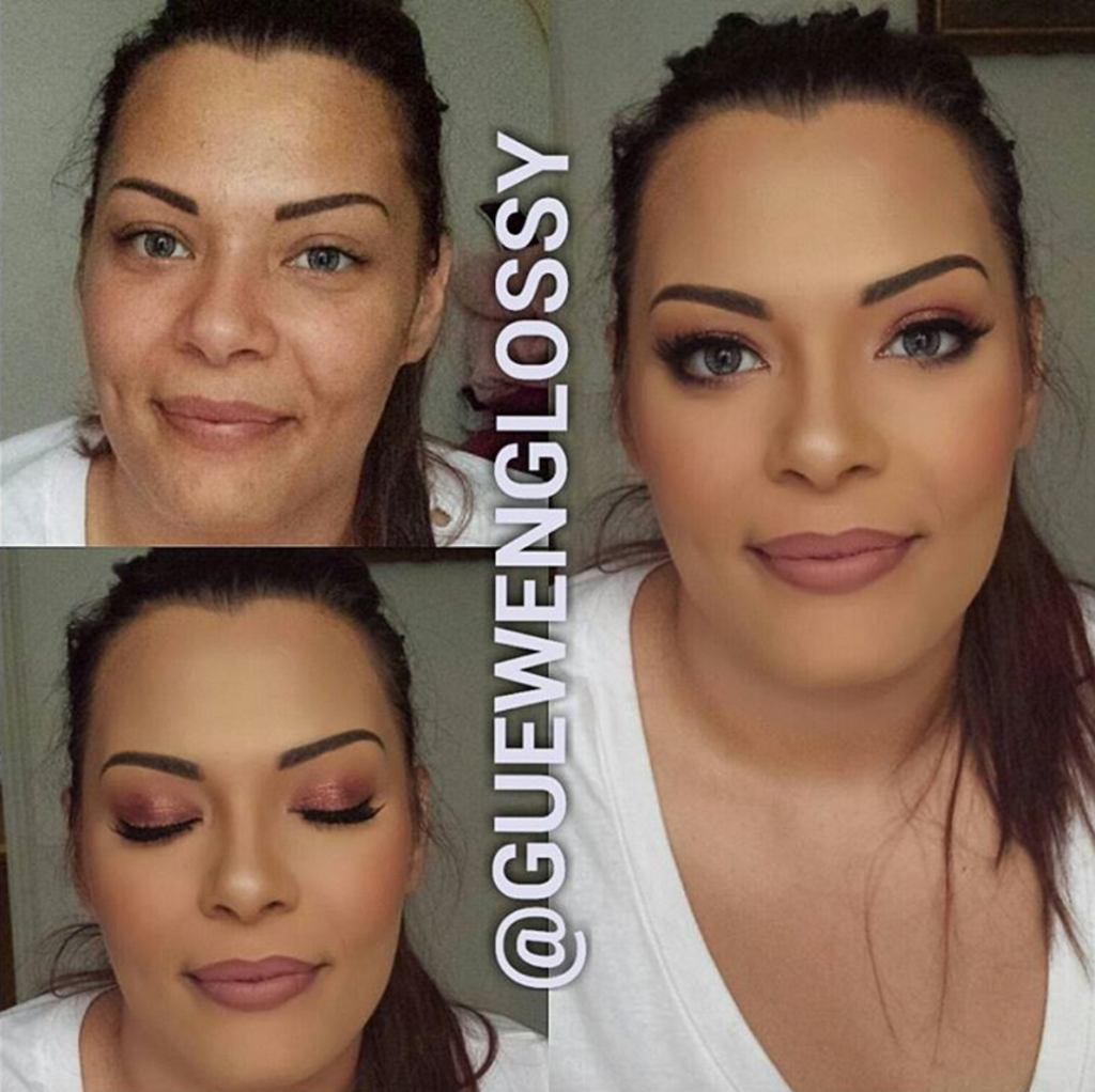 Milk of Magnesia Before and After Makeup 7