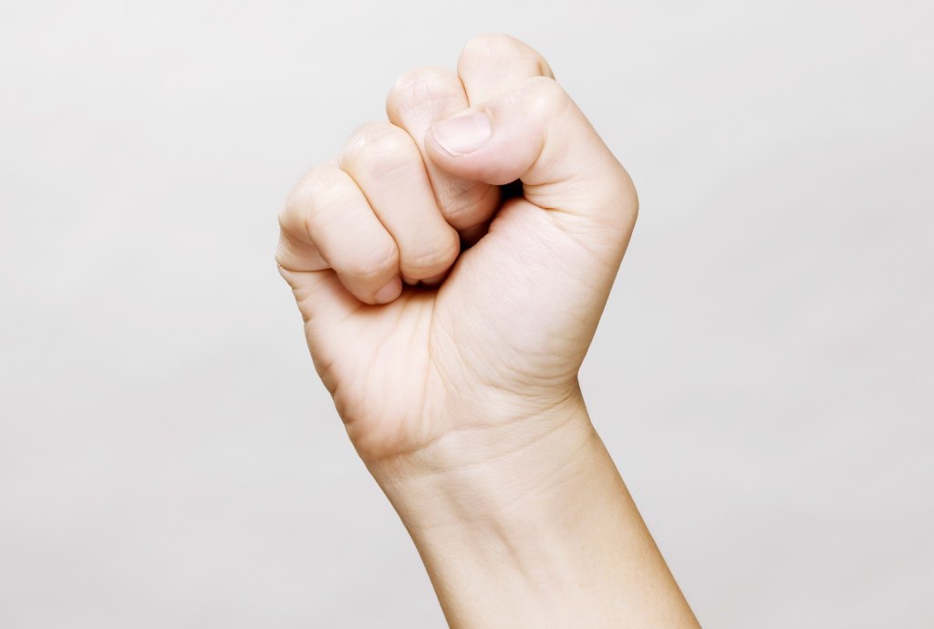 clenched fist 3
