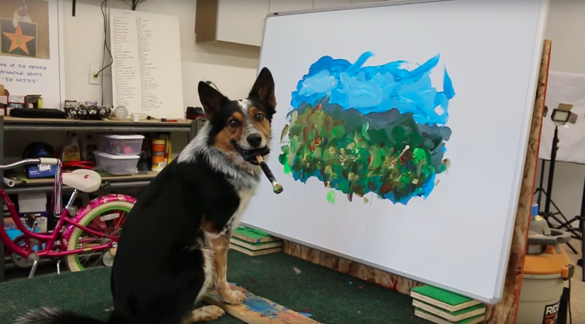 art by dogs
