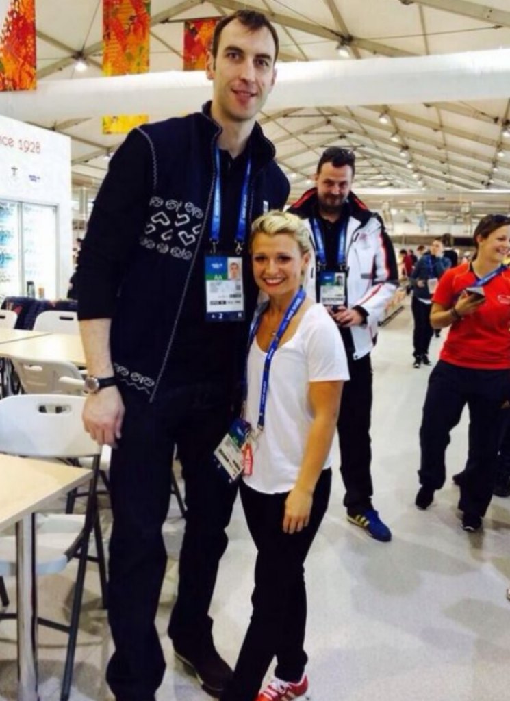Olympic Height Differences  Chara Kirsten Moore