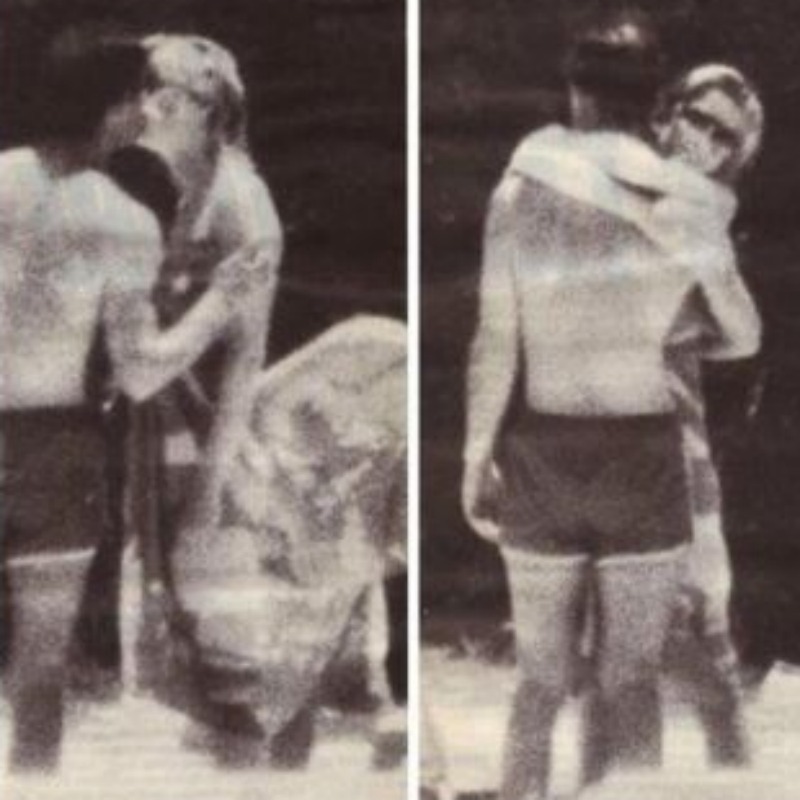 Prince Charles And Diana Hugs