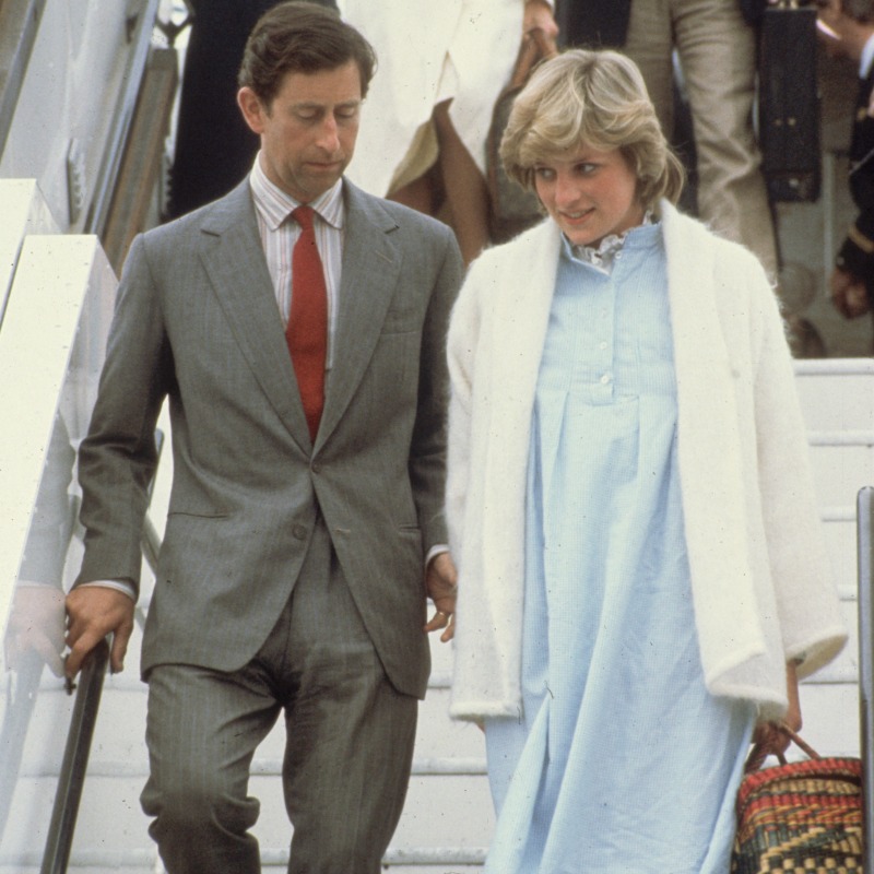Prince Charles And Diana Vacation Return