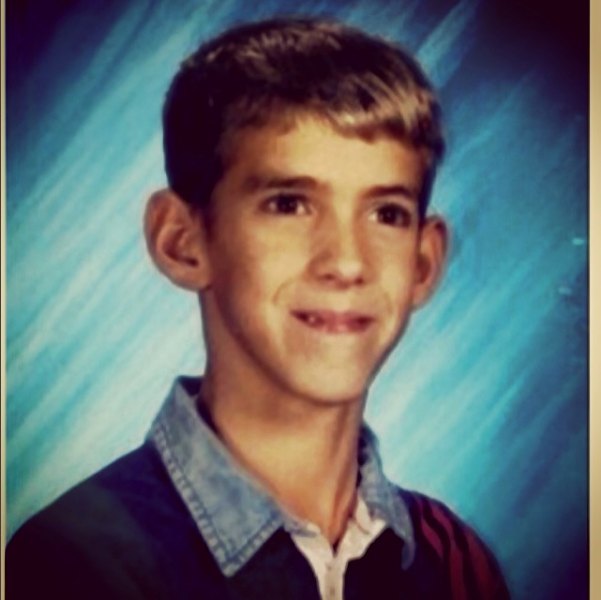 Michael Phelps-school-photo