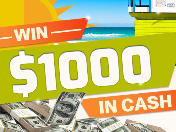1000 Cash Prize