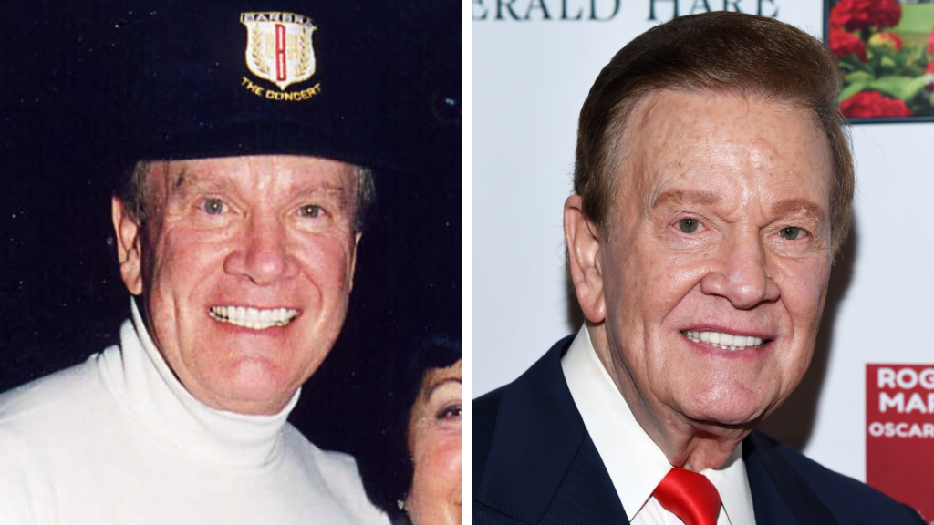 Wink Martindale in 1998 and 2020