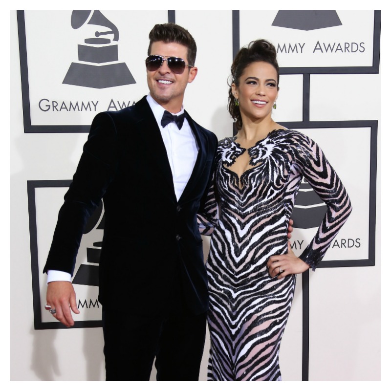 Celebrity Divorces Robin Thicke Paula Patton