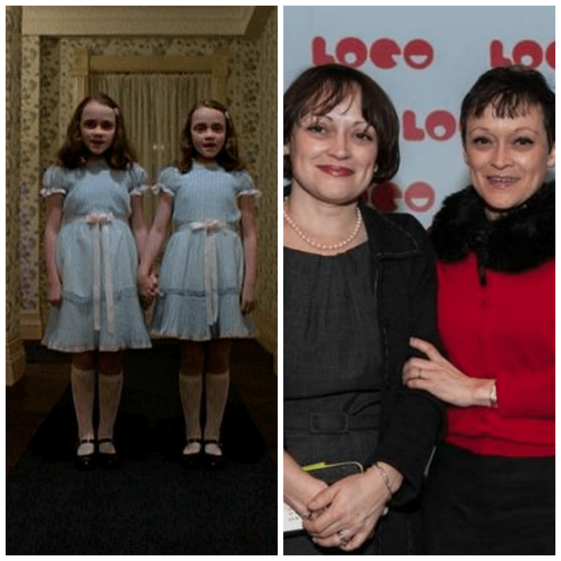 Celebrity Twins Lisa Louise Burns