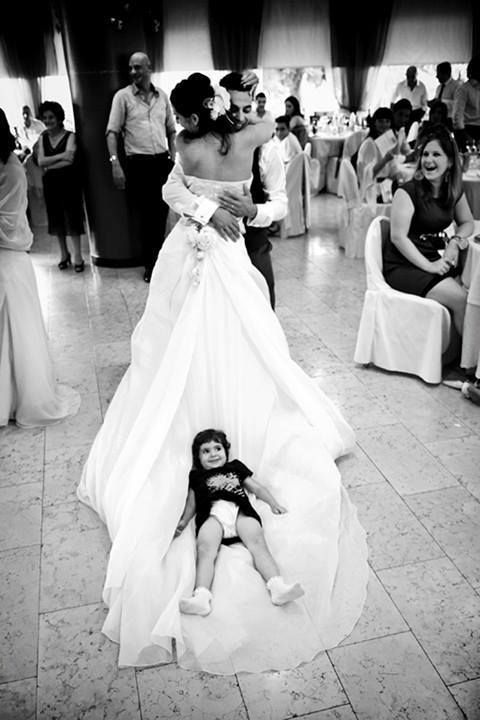 Kid Wedding Photobomb 2