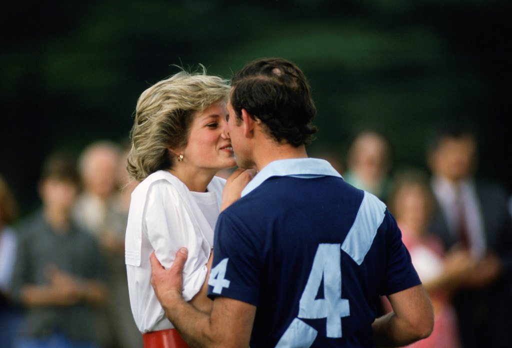 Kissing Charles At Polo In Cirencester