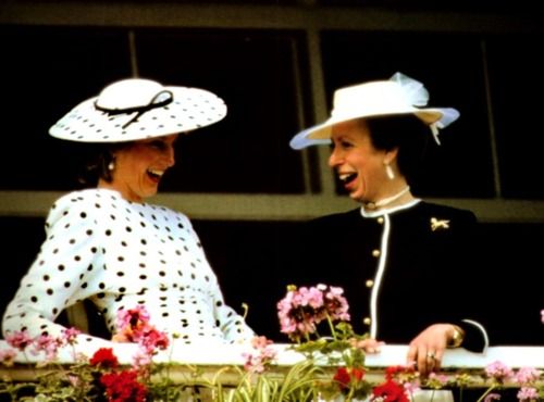 Princess Diana And Princess Anne