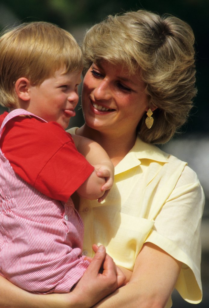 Princess Diana Prince Harry 1987