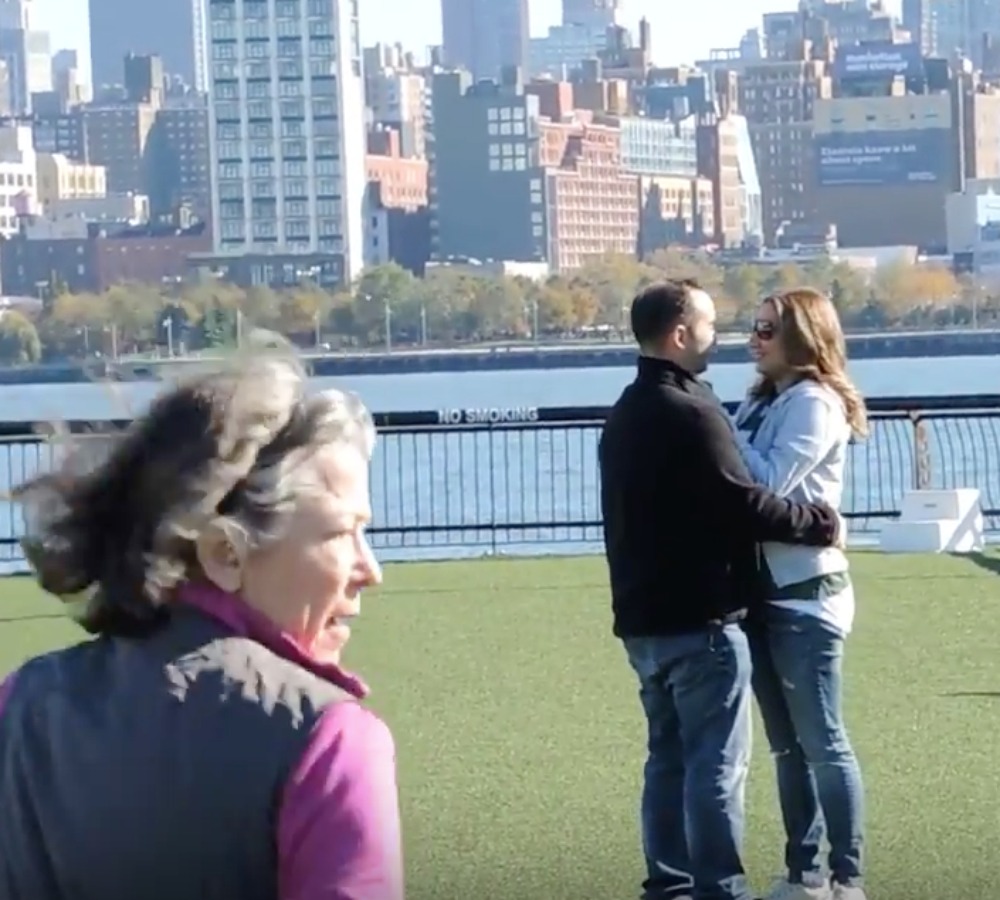 Engagement Photobombs Proposal Video