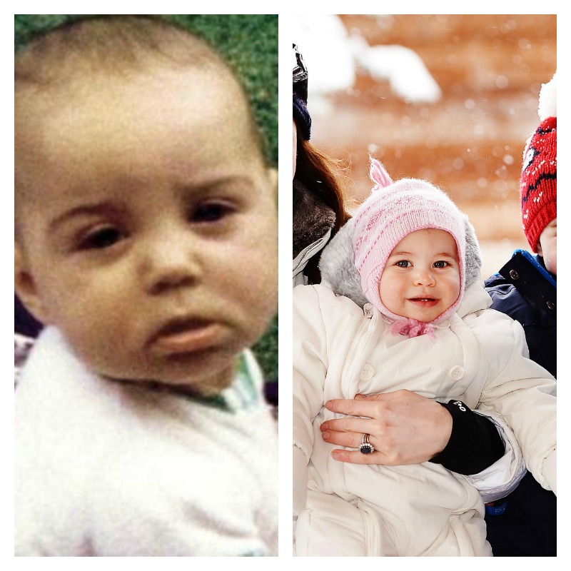 Baby Kate Middleton Princess Charlotte Comparison