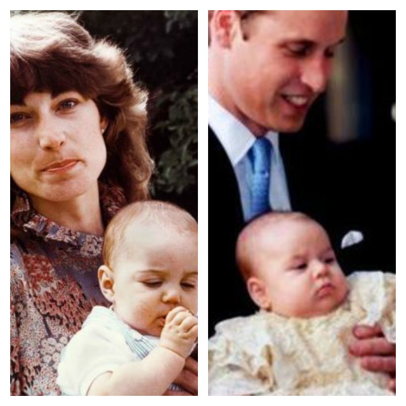 Kate Middleton Charlotte Baby Christening Comparison